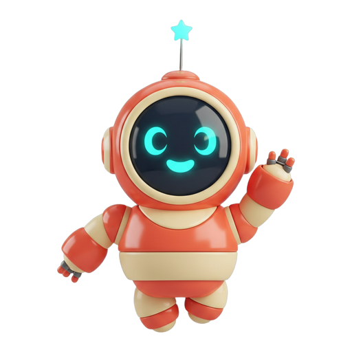 Astrolino robot mascot